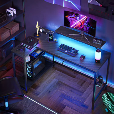 Deep greater than 30 in. Gaming Desk Desks You ll Love Wayfair Canada